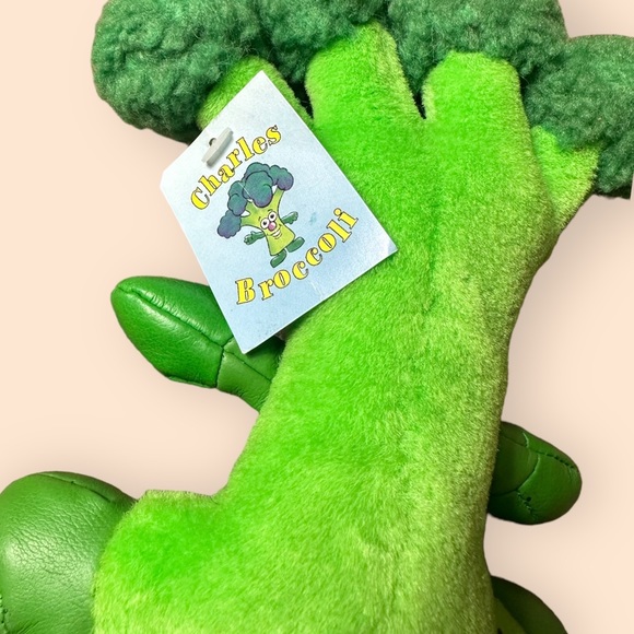 Vtg Toy Box Creations Vegetable Friends Lot Of 3 Broccoli, Corn, Celery Plush - Picture 4 of 13